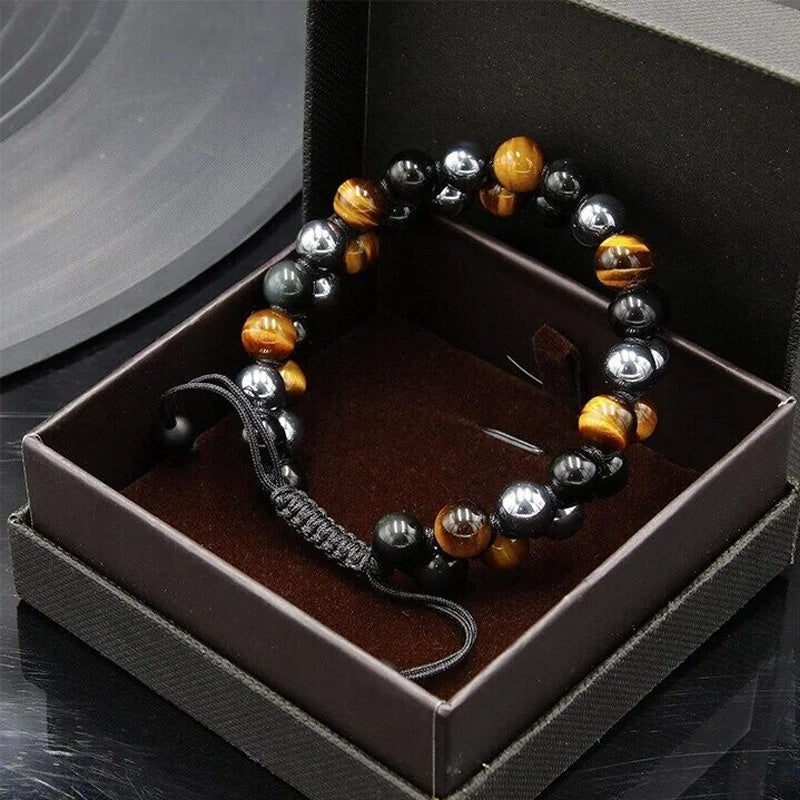 Gluschwein - Verstellbares Armband aus natürlichem Erz