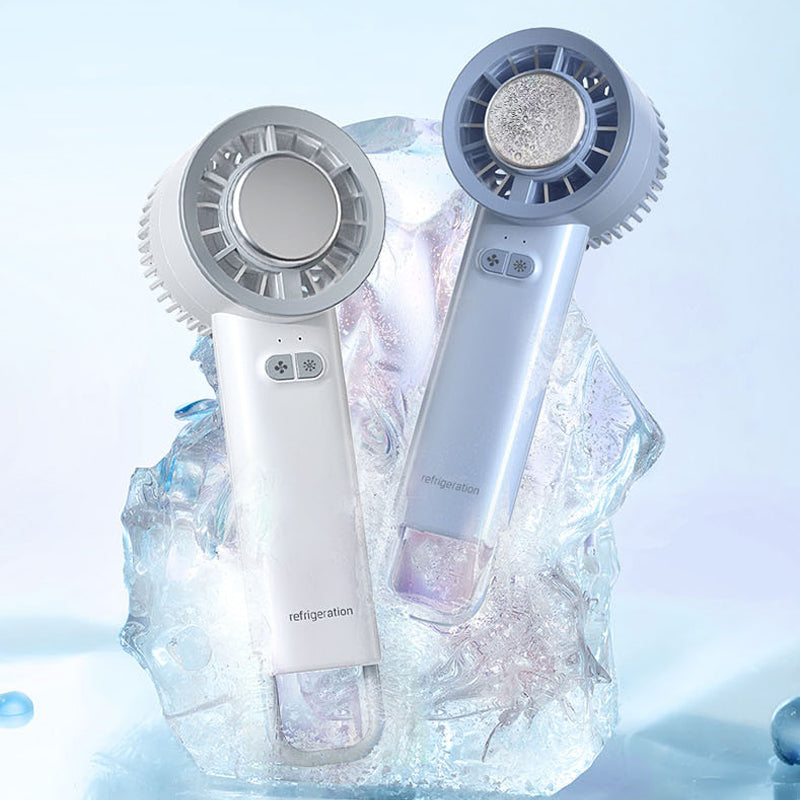 Gluschwein - 2024 Sommer Gadget Handheld Mini Tragbarer Eiskaltventilator