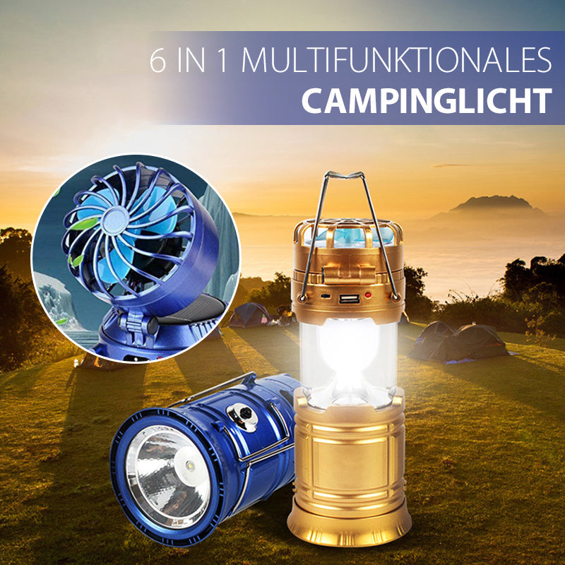 Gluschwein - 6 in 1 multifunktionales Campinglicht