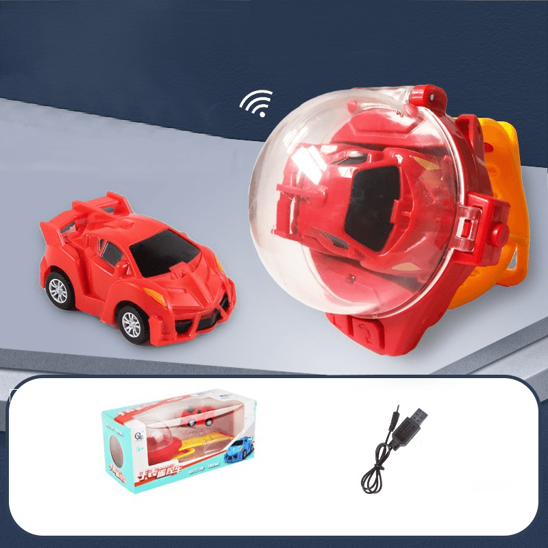 Gluschwein - Spielzeugauto Uhr rot(neue Version)