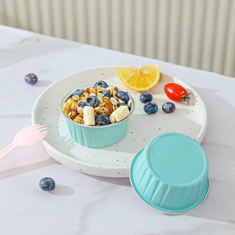 Gluschwein - ✨Becher aus Aluminiumfolie Blau