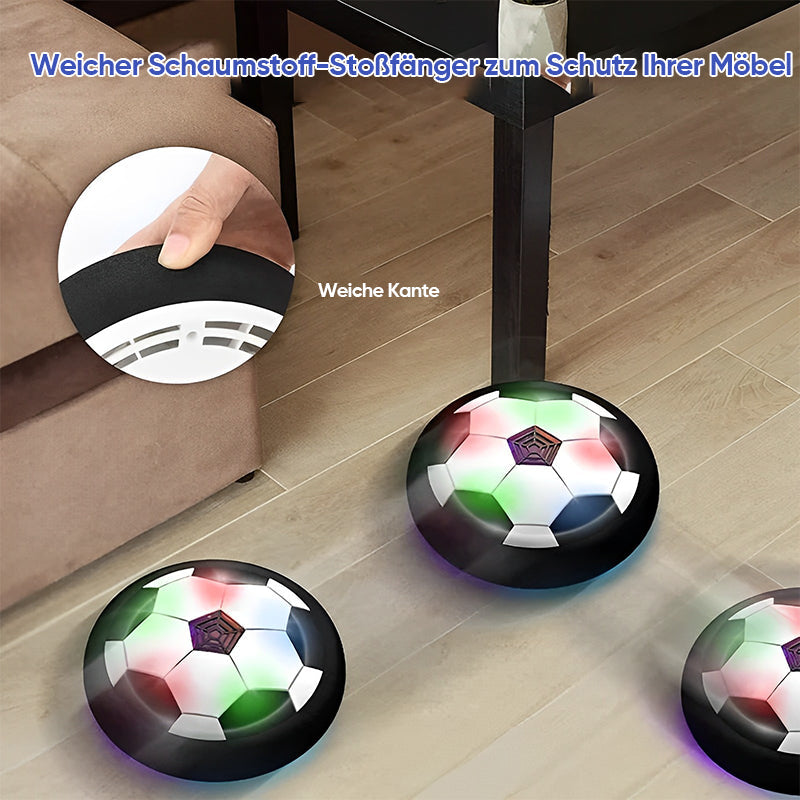 Gluschwein - Hallenfußball mit LED-Leuchten