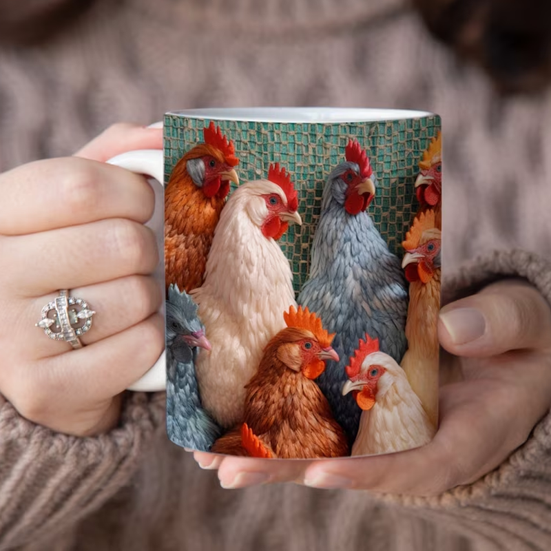 Gluschwein - Hahn-Tasse