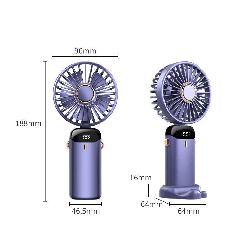 Gluschwein - Tragbarer elektrischer Handventilator