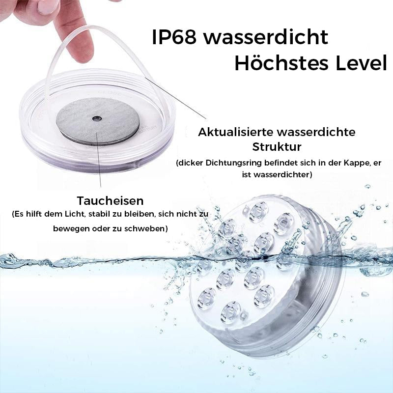 Gluschwein - Tauchfähige LED-Poolbeleuchtung