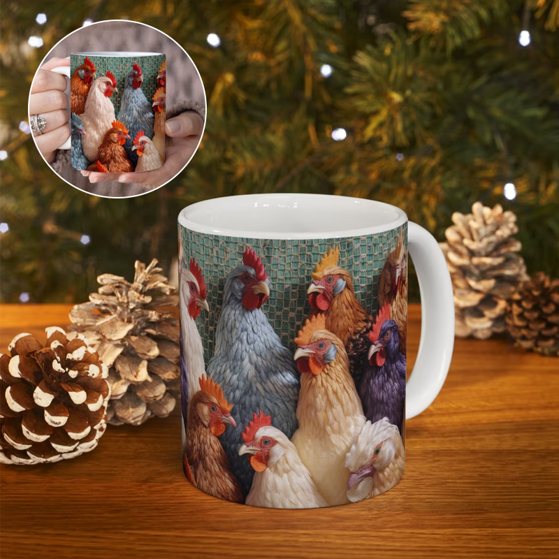 Gluschwein - Hahn-Tasse
