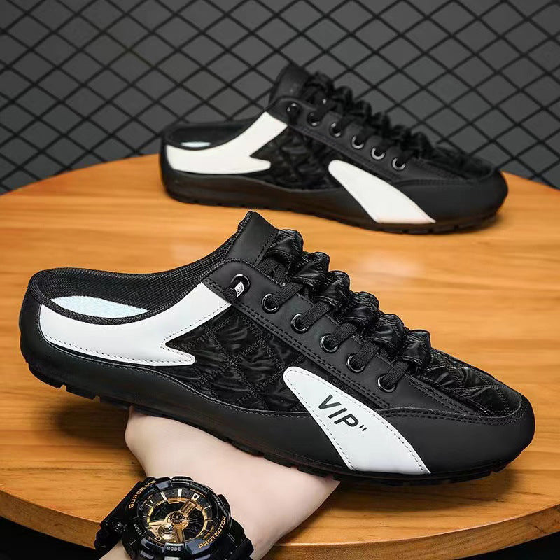 Gluschwein - Rückenfreie Herren-Sneaker