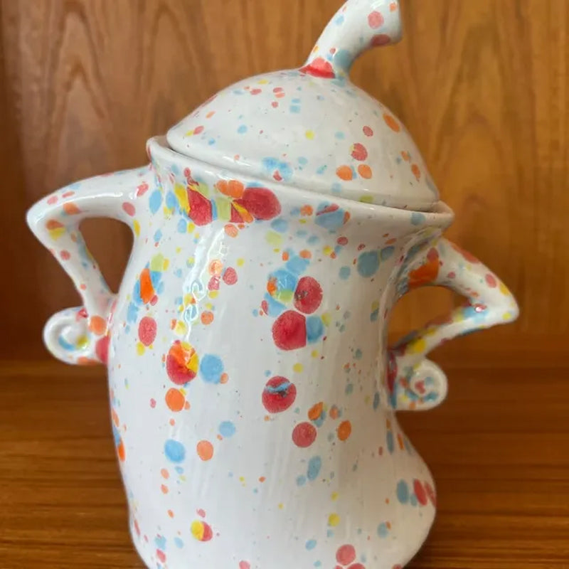 Gluschwein - Tasse mit Haltung bunt
