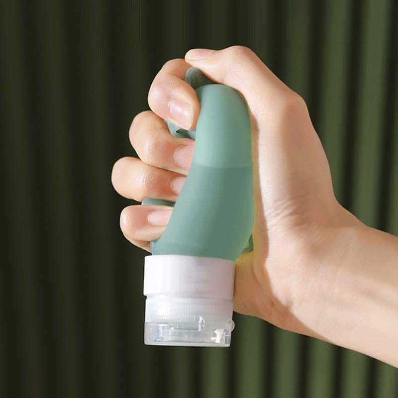 Gluschwein - Tragbare Silikon-Reiseflasche mit großem Durchmesser