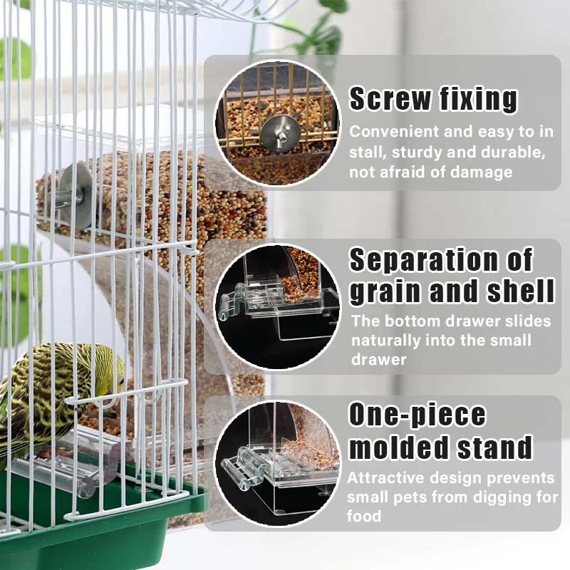 Mangeoire à oiseaux automatique et étanche