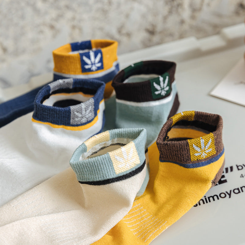 Gluschwein - Herren Frühjahr Sommer Sport dünne Socken 10 Paare