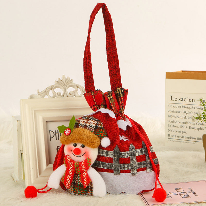 Gluschwein - Geschenktüte für Weihnachtsgeschenk Schneemann