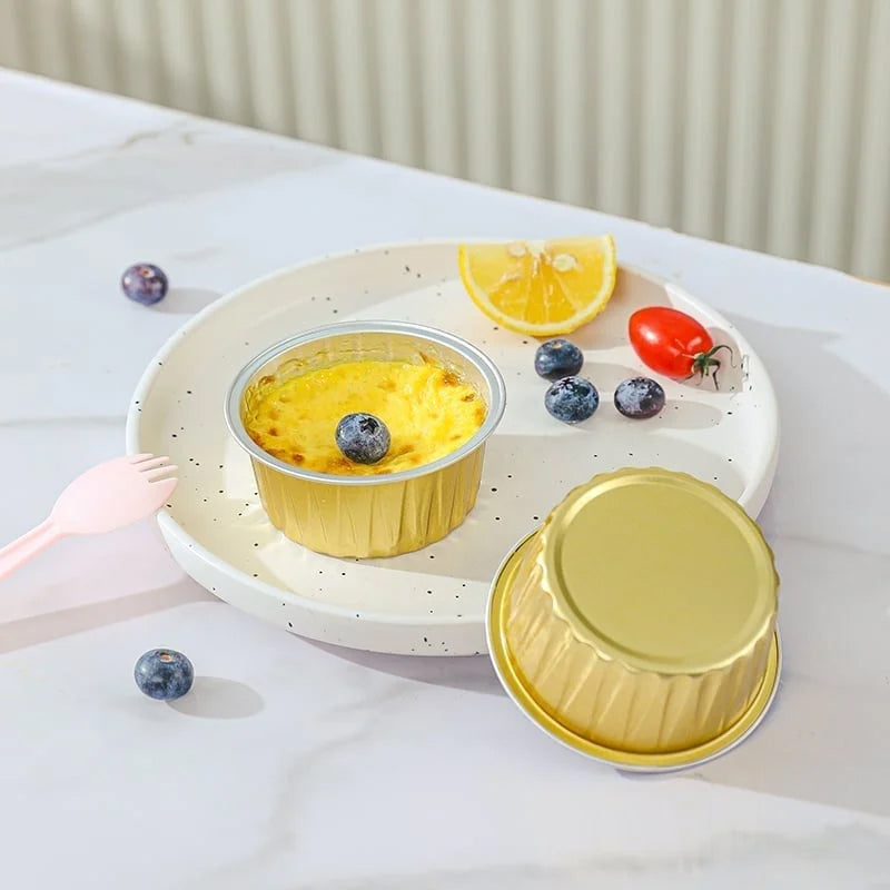 Gluschwein - ✨Becher aus Aluminiumfolie Gold