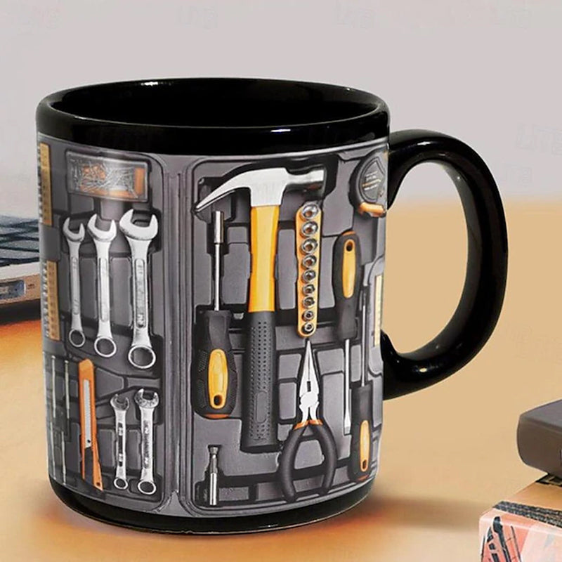 Gluschwein - 3D-Mechaniker-Werkzeugkasten-Set Becher