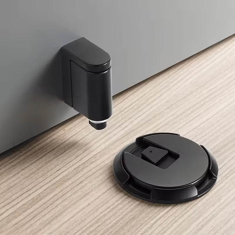 Tope de puerta invisible silencioso que absorbe el suelo a prueba de viento