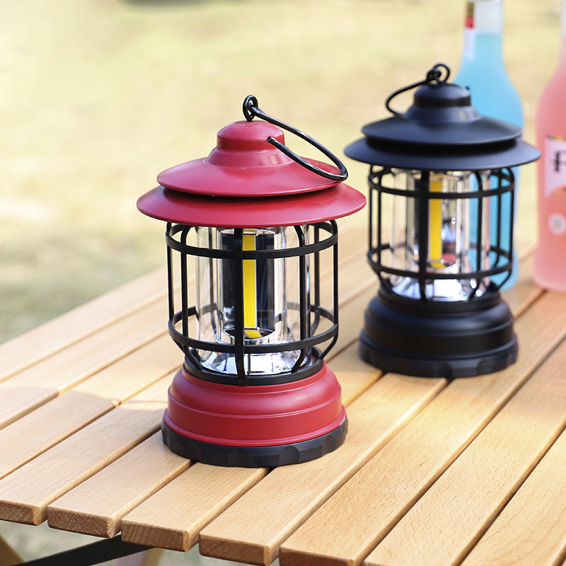 Gluschwein - Tragbare Retro Camping Lampe