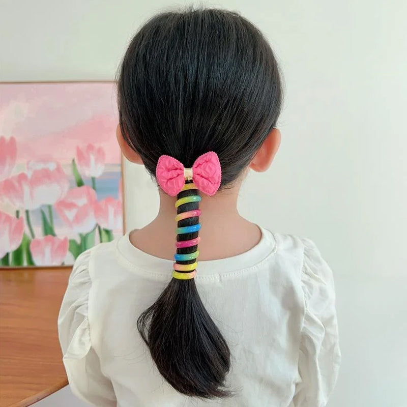 Gluschwein - Bunte Telefondraht-Haarbänder für Kinder