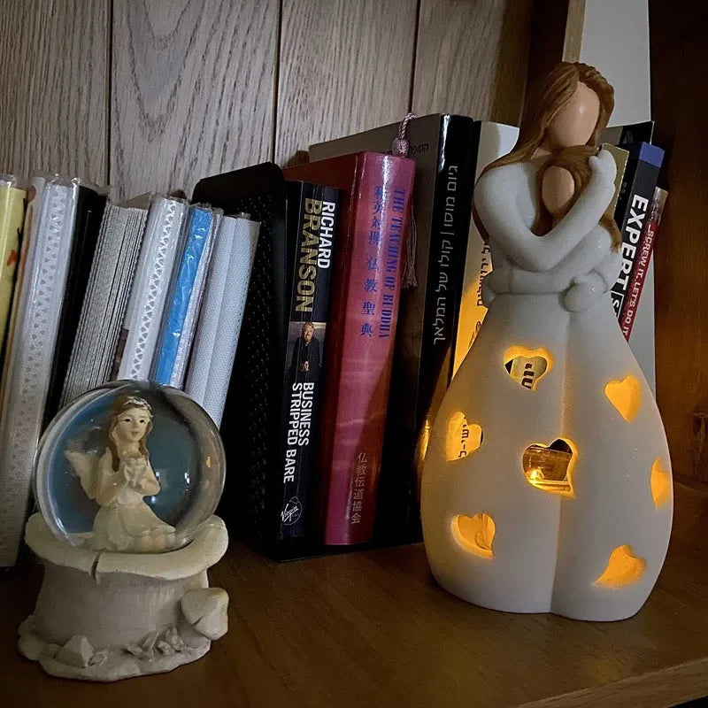 Gluschwein - Muttertags-Menora-Statue mit LED