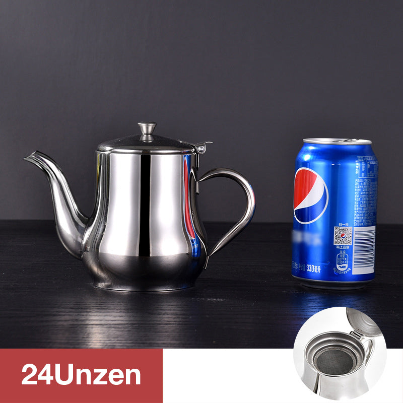 Gluschwein - Edelstahlöler mit Filter 24 Unzen