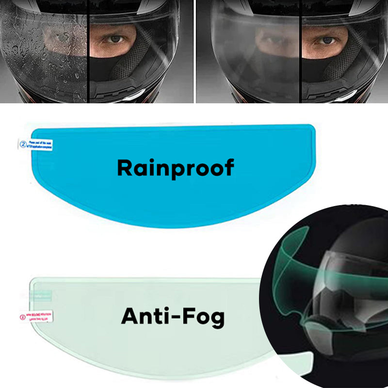 Revestimiento de visera antivaho e impermeable.