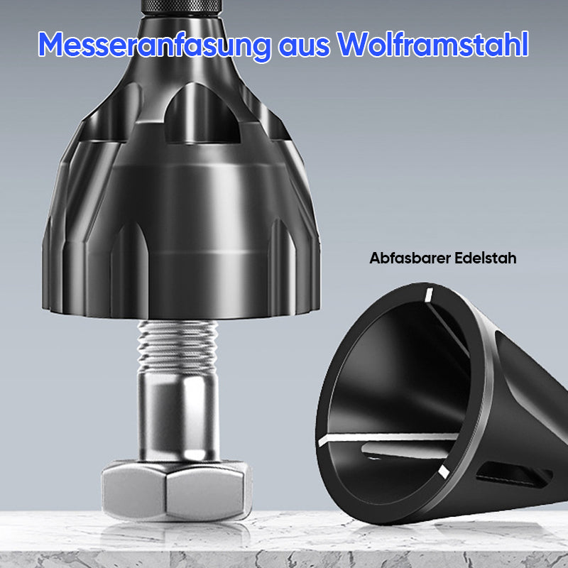 Gluschwein - Entgratungswerkzeug für Außenfase mit Wolframcarbid-Klinge