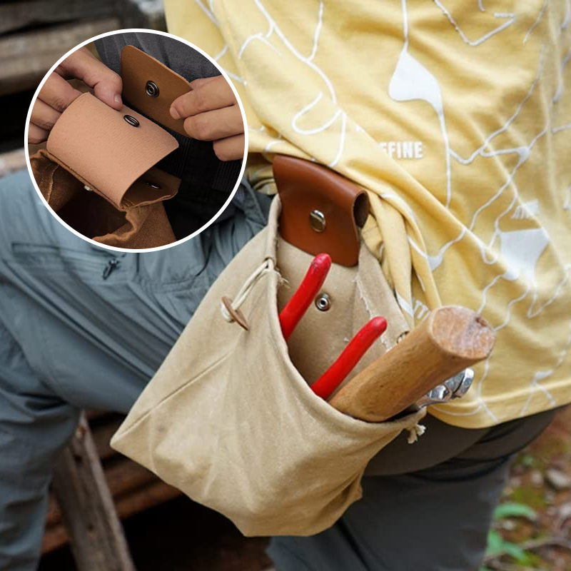 Gluschwein - Faltbare Gürteltasche aus Canvas