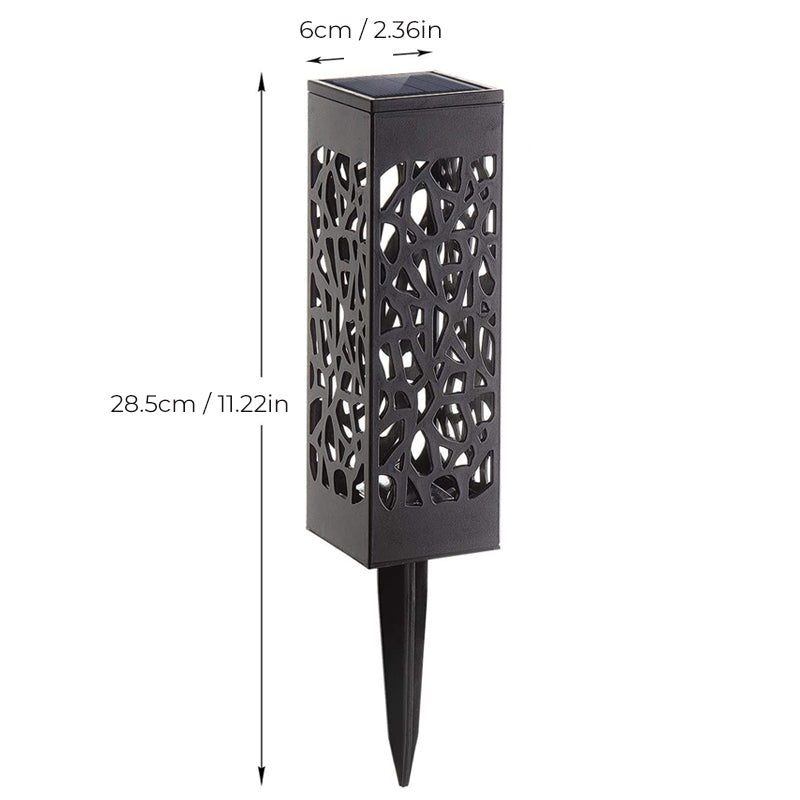 Gluschwein - 2 Stck Dekorative Solarlampe
