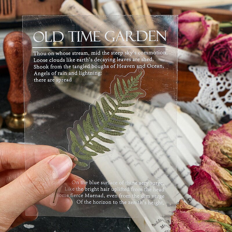 Gluschwein - PET-Aufkleber-Set der Memory Garden-Serie