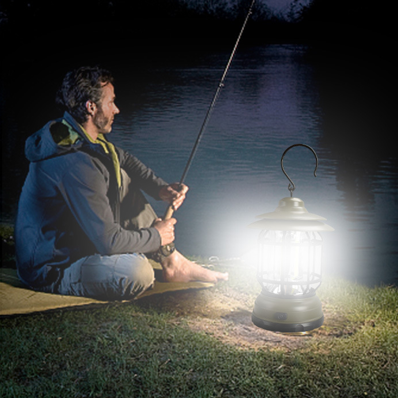Gluschwein - Tragbare Retro Camping Lampe