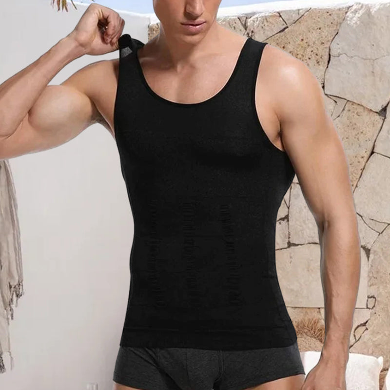 Gluschwein - Eng anliegendes Bauch-Tank-Top für Männer Black 2 pcs