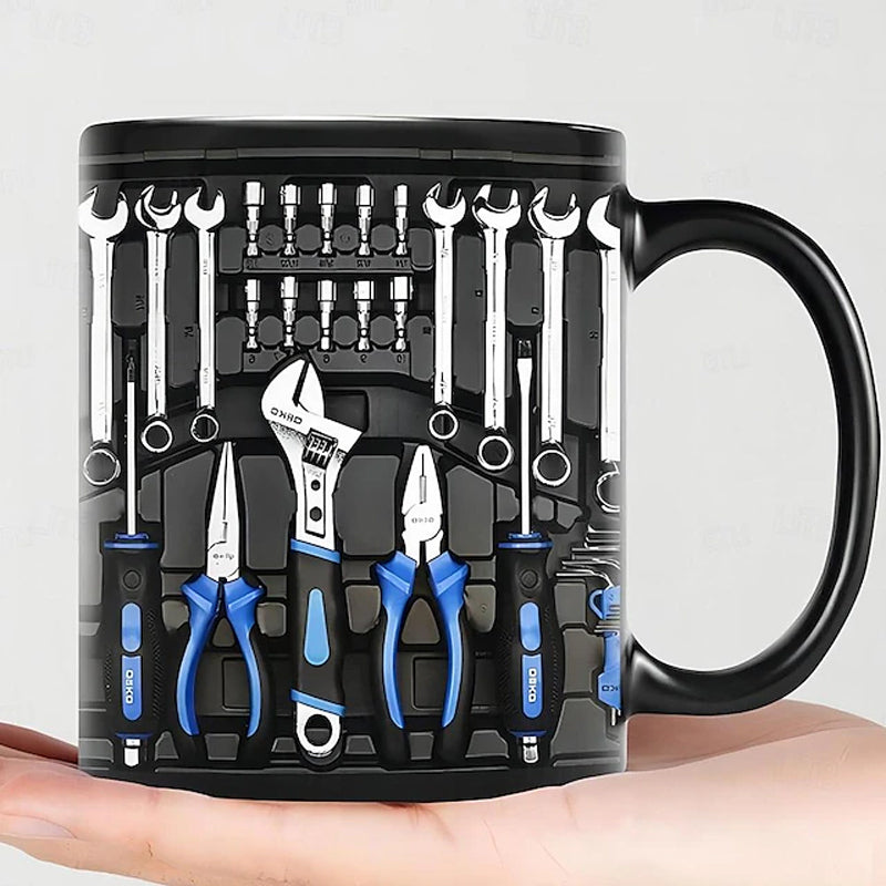 Gluschwein - 3D-Mechaniker-Werkzeugkasten-Set Becher