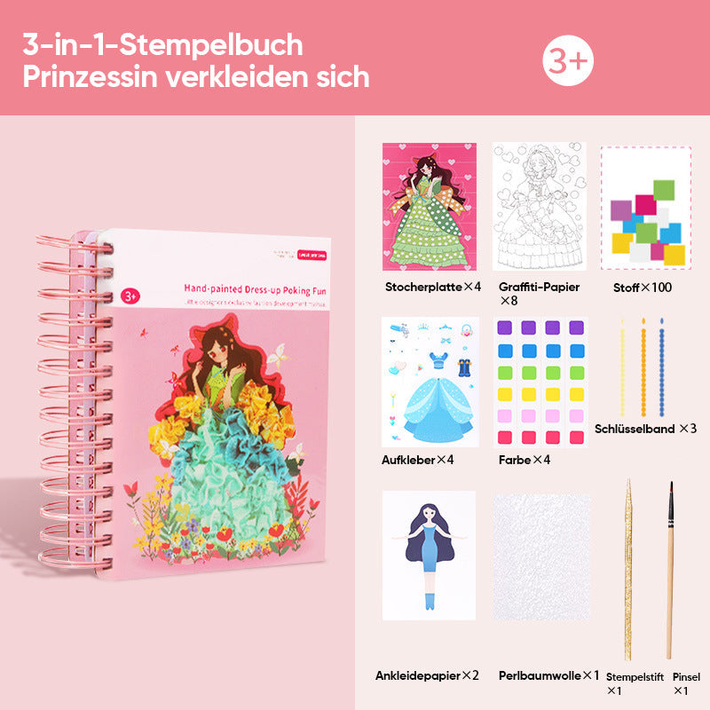 Gluschwein - Poke Joy-Anziehbuch