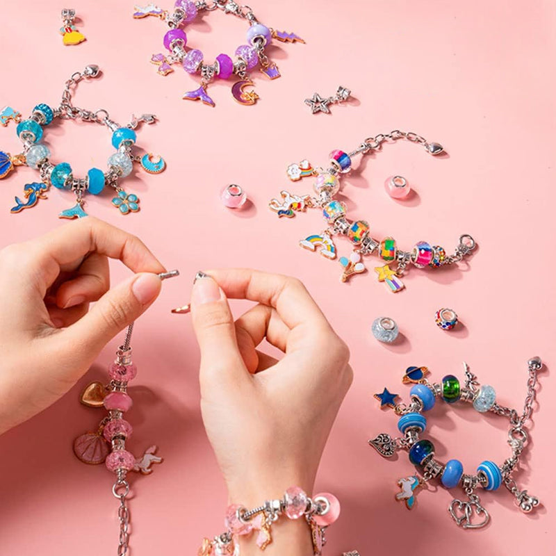 Gluschwein - Handgefertigtes Perlenarmband-Set für Kinder
