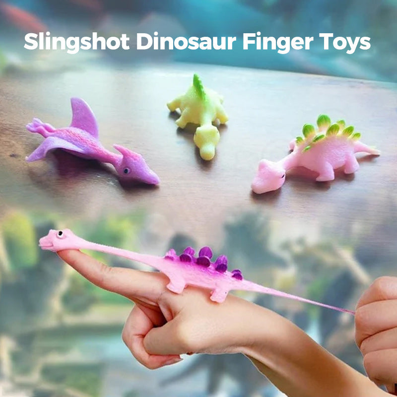 Gluschwein - Schleuder Dinosaurier Spielzeug (Farben zufällig)