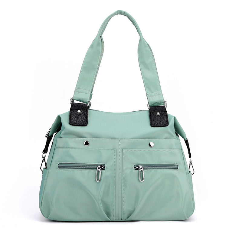 Gluschwein - Wasserdichte Einfache Nylon-Handtasche hellgrün