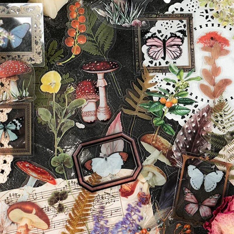 Gluschwein - PET-Aufkleber-Set der Memory Garden-Serie