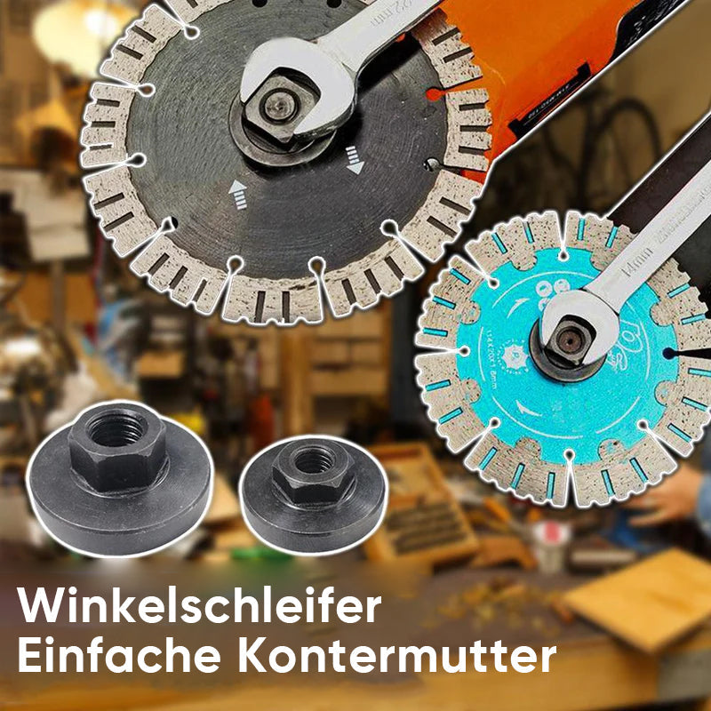 Gluschwein - Winkelschleifer Easylock-Mutter