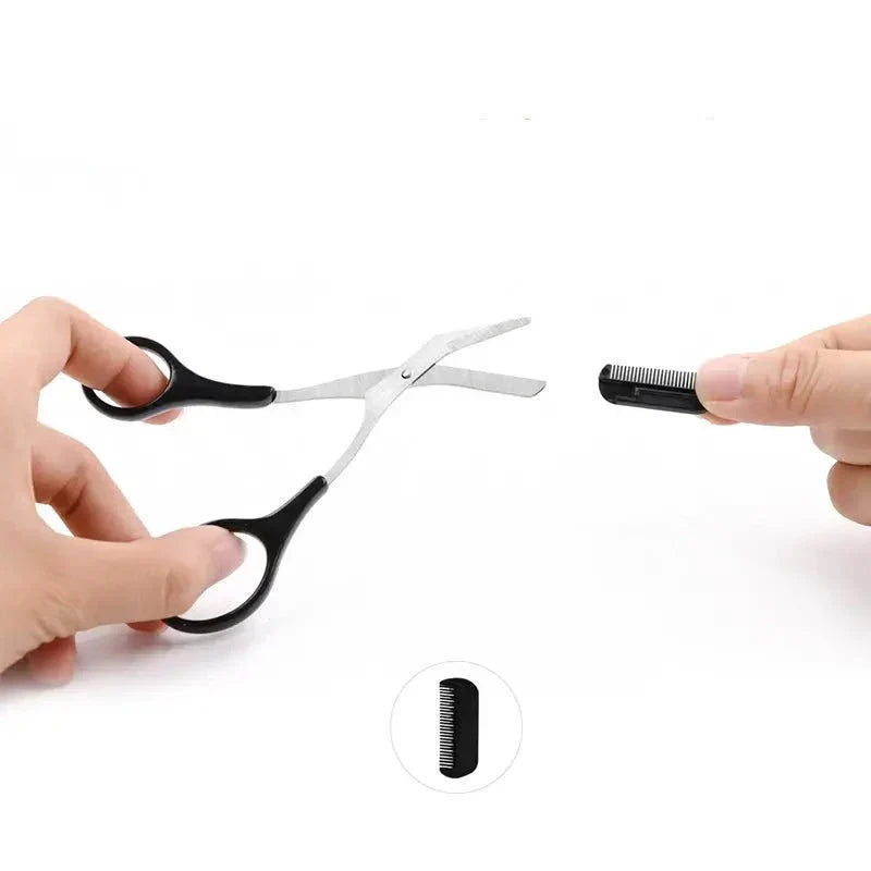 Ciseaux à sourcils polis - ciseaux à sourcils en acier inoxydable