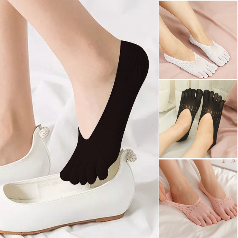 Calcetines con puntera para mujer