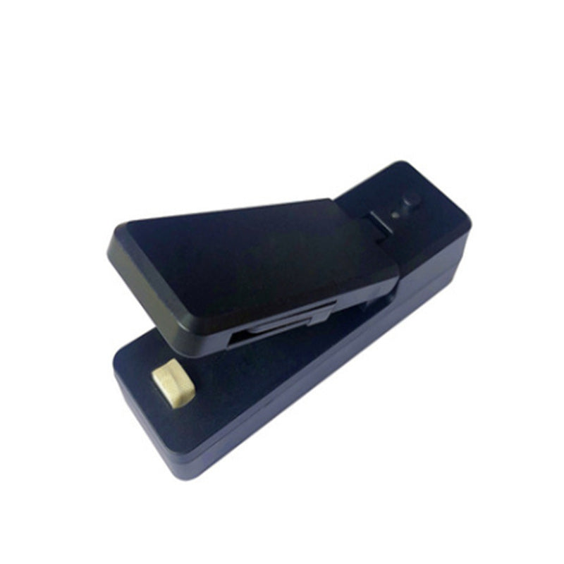Gluschwein - 2 in 1 USB aufladbare Mini-Beutelschweißmaschine mit Schneidemesser Schwarz