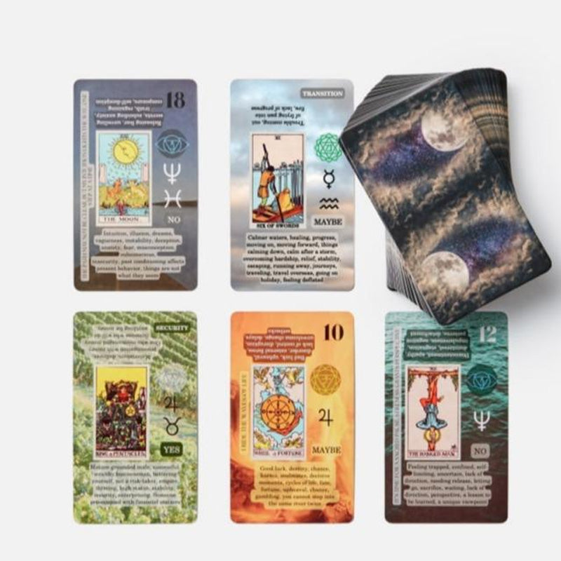 Apprendre un jeu de cartes de tarot avec des significations