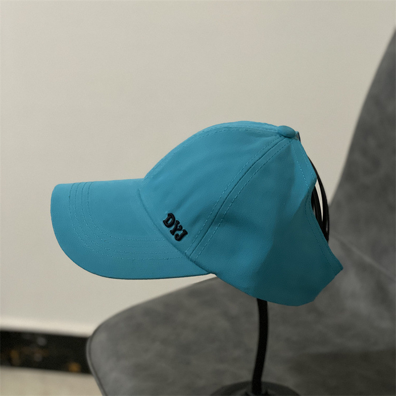 Gluschwein - Sommerliche Pferdeschwanz Baseballmütze mit Sonnenschutz