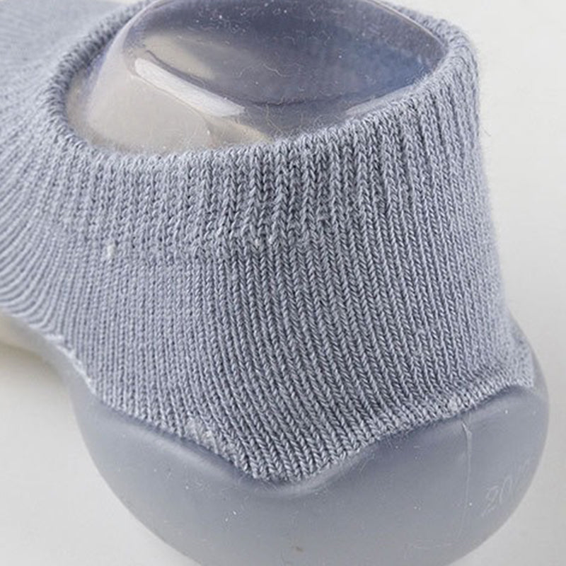 Chaussures de première marche antidérapantes à semelle souple pour bébé