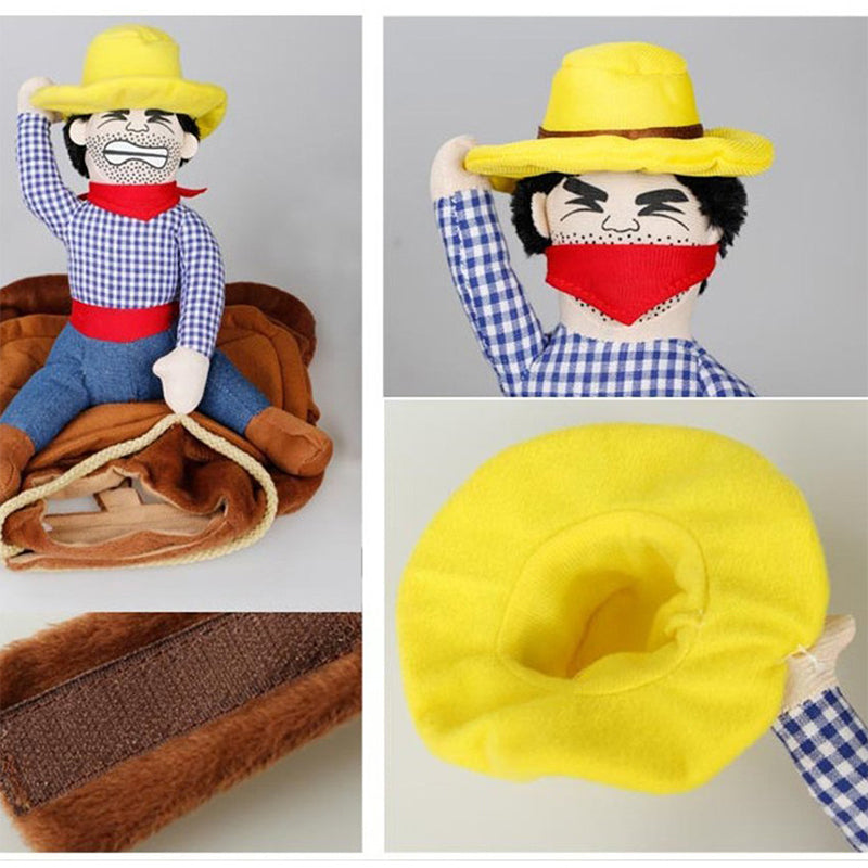 Gluschwein - Hundekostüm - Cowboyreiter