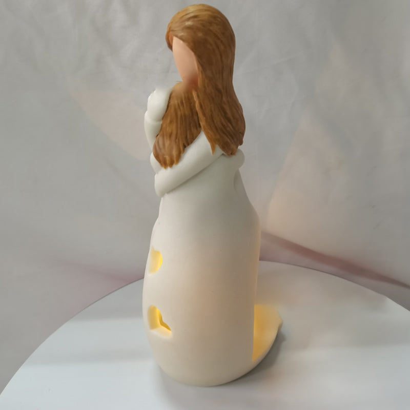 Gluschwein - Muttertags-Menora-Statue mit LED