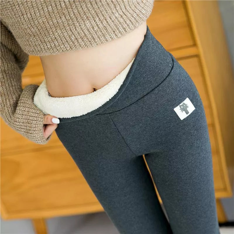 (1+1 Gratis) Premium Kuschelleggings - Warme Beine für kalte Tage!