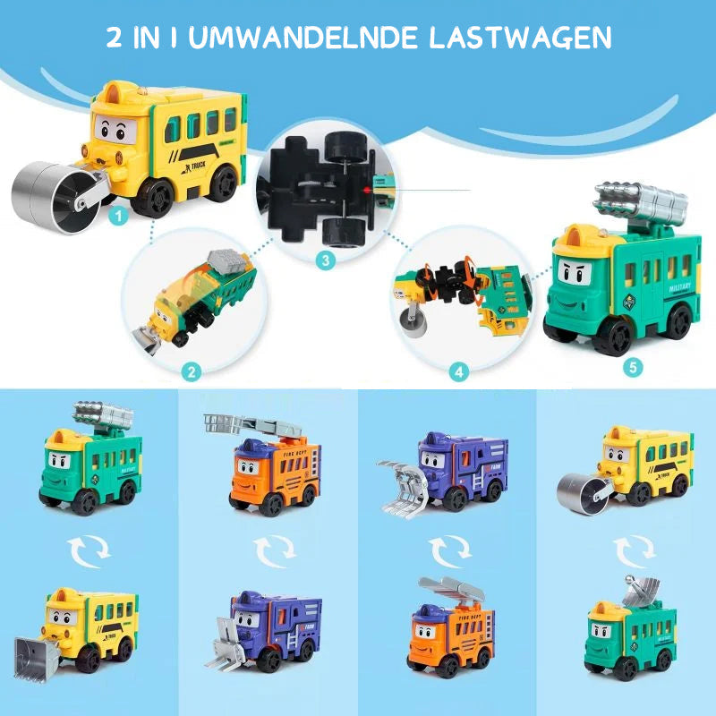 Gluschwein - Children's Transformer Toy Car