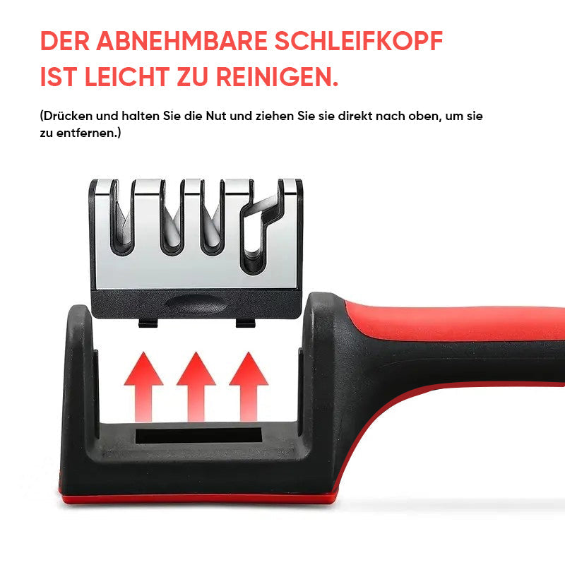 Gluschwein - Professioneller 4-Stufen-Messerschärfer