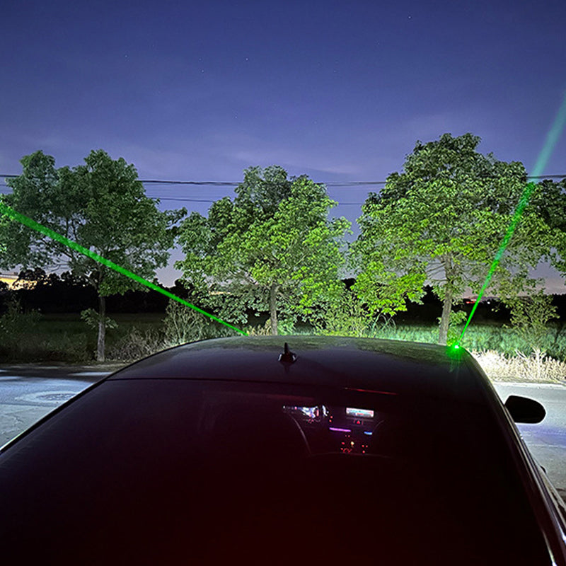 Gluschwein - Am Fahrzeug montiertes Laserlicht