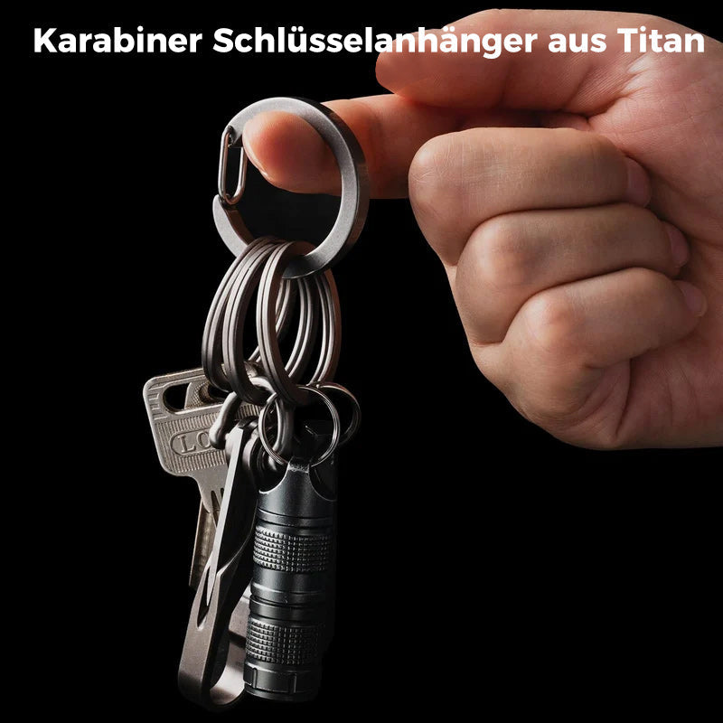 Gluschwein - Karabiner Schlüsselanhänger Clip